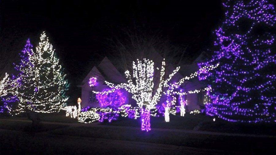 Christmas light decor