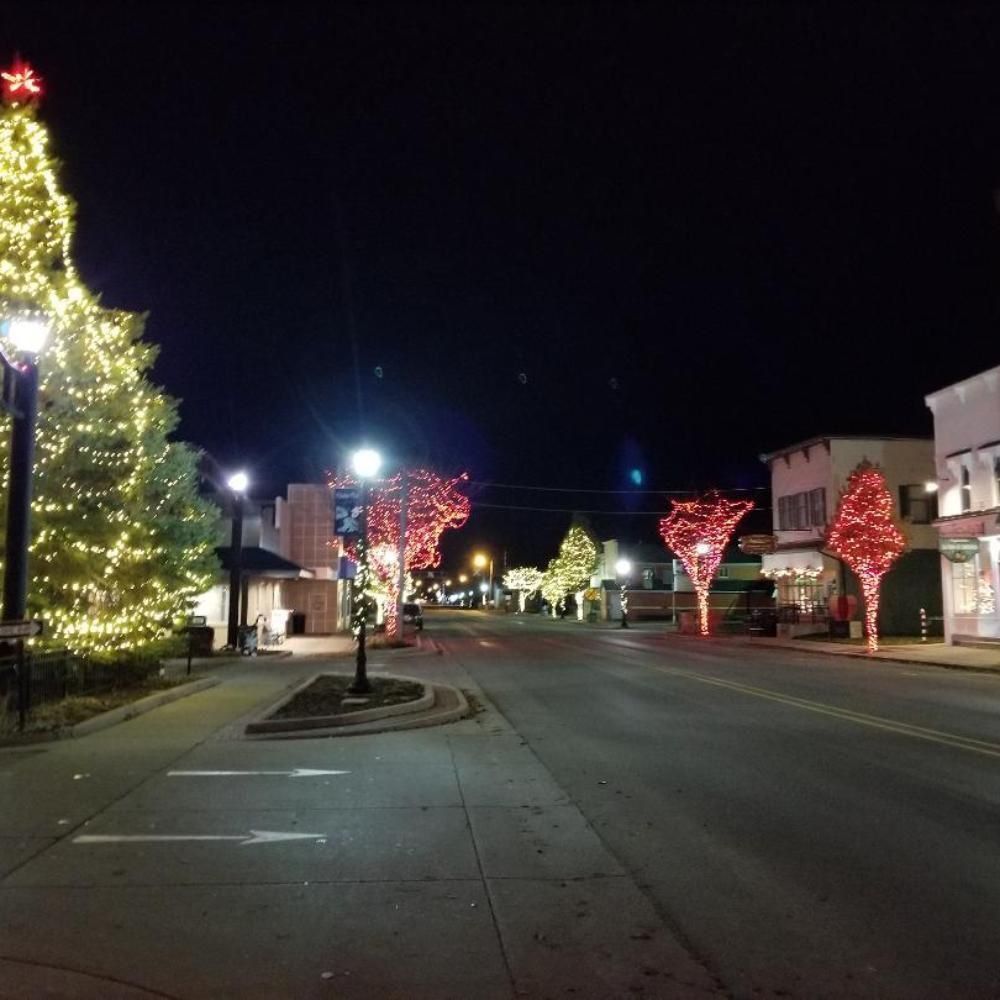 Christmas light decor