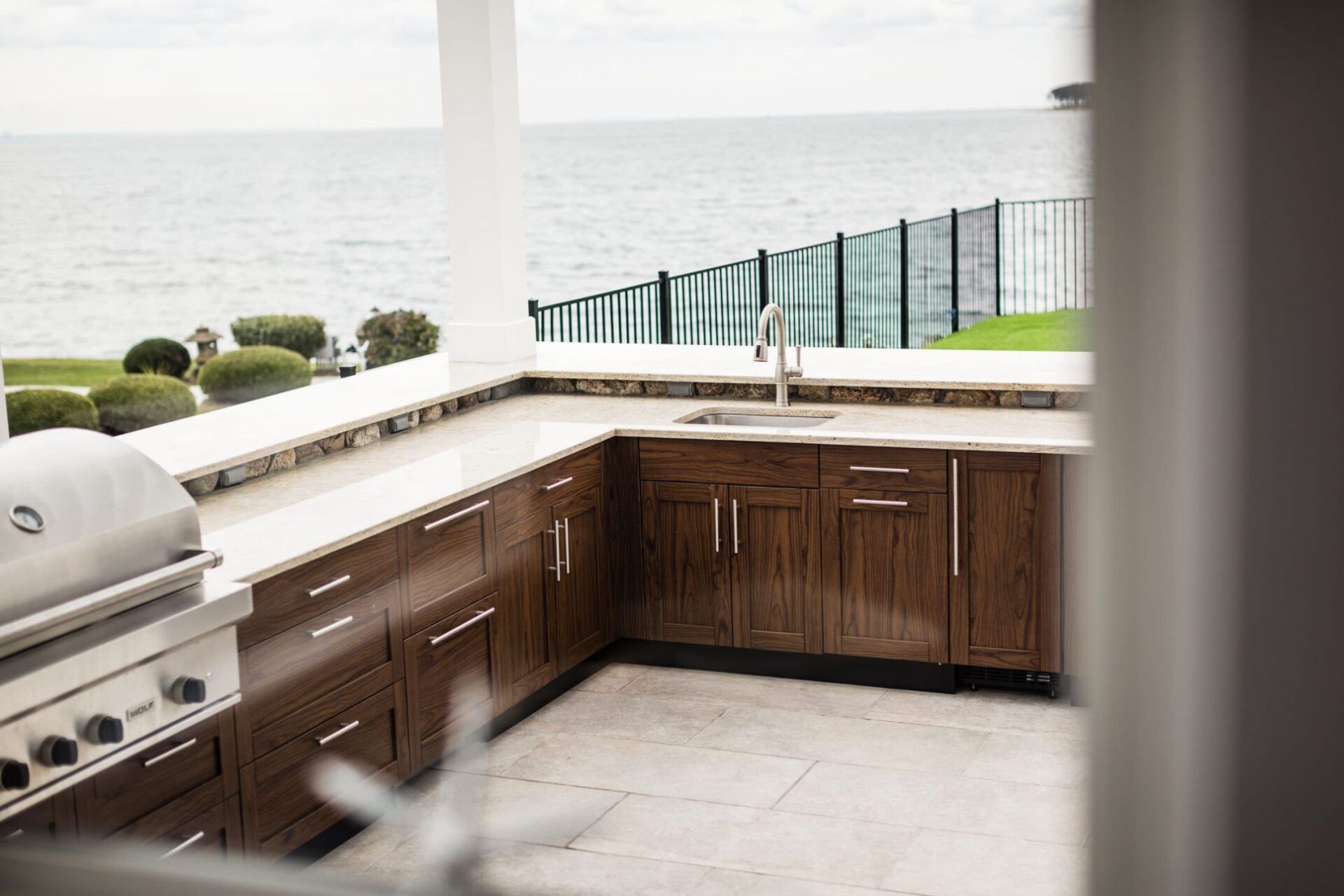 Waterfront Outdoor Kitchen