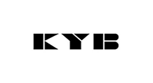 KYB logo: Black block letters on white background.