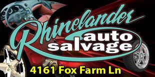 Rhinelander Auto Salvage Logo