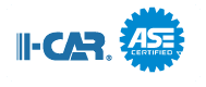 I-CAR Certified, ASE Certified Logo