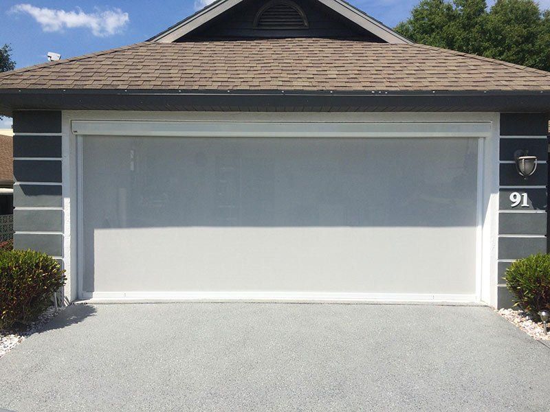 motorized garage door screens bradenton fl