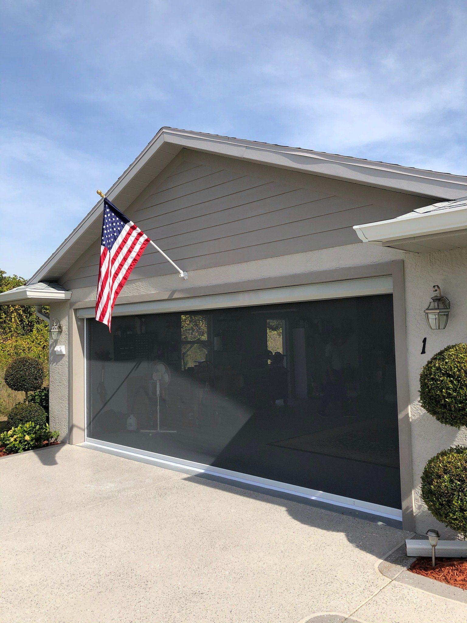 Motorized Garage Screens Lakeland FL Davenport, FL Lake Wales, FL