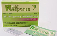 Rapid response pregnancy test
