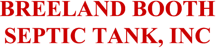 Breeland Booth Septic Tank Inc - Logo