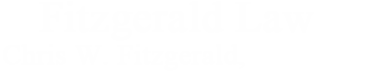 Fitzgerald Law - Logo