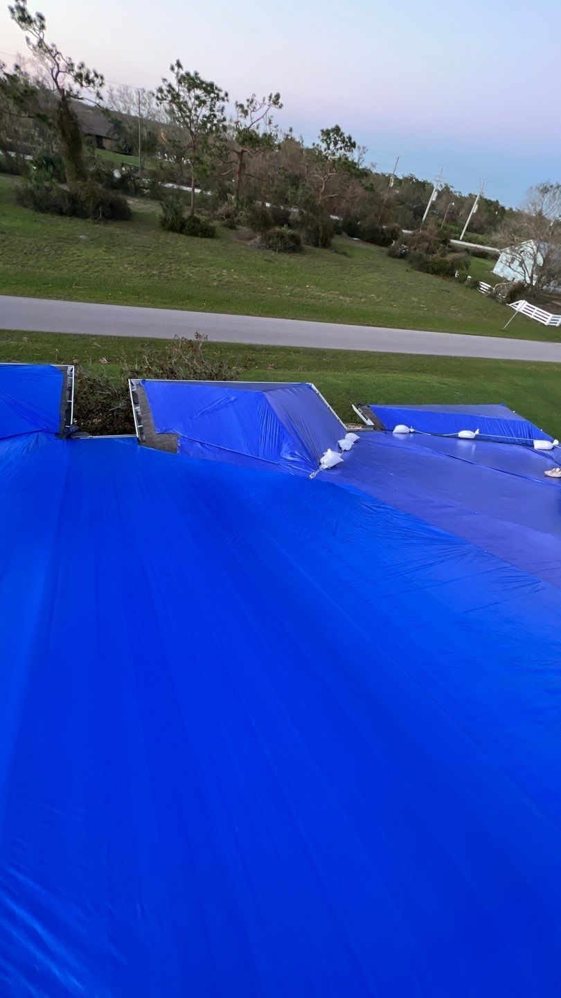 roof tarp