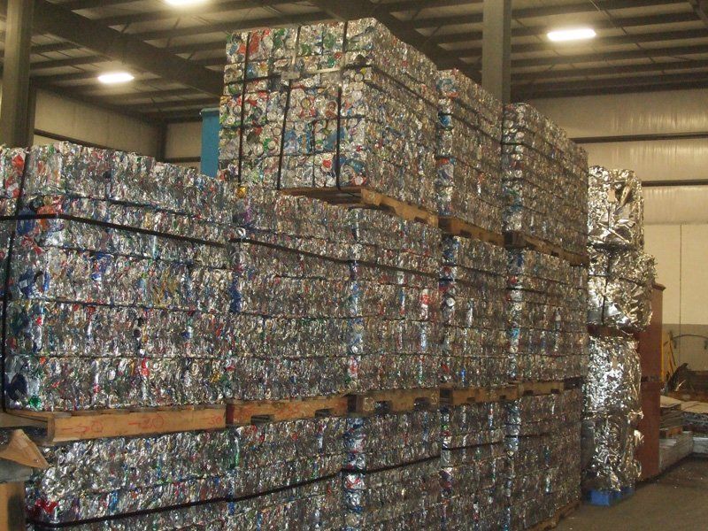 Briquetted Used Aluminum Cans