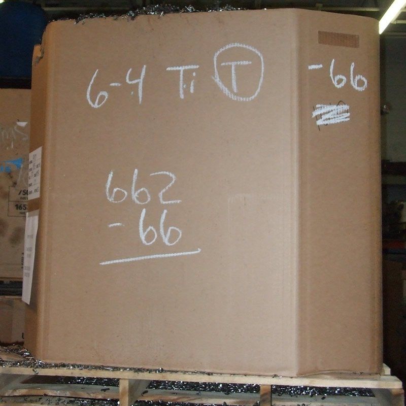 6-4 Titanium Turnings