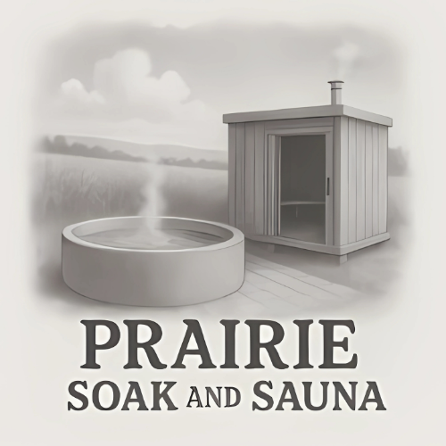 Prairie Soak and Sauna - Logo