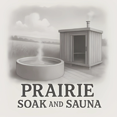 Prairie Soak and Sauna - Logo