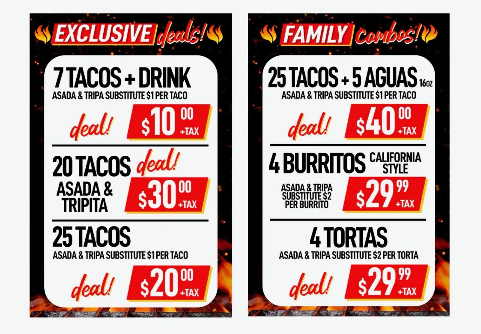 Carniceria La Guadalajara Especiales Flyer Page 1