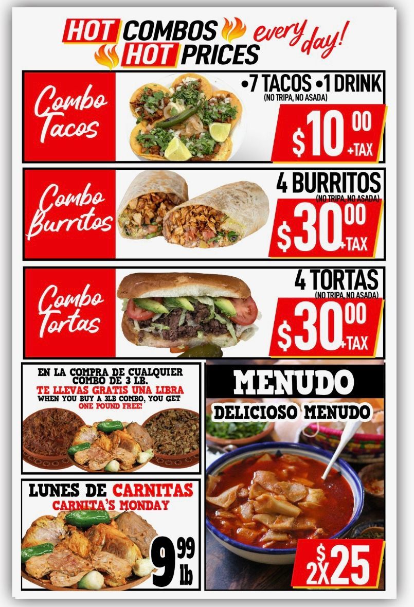 Carniceria La Guadalajara Especiales Flyer Page 2