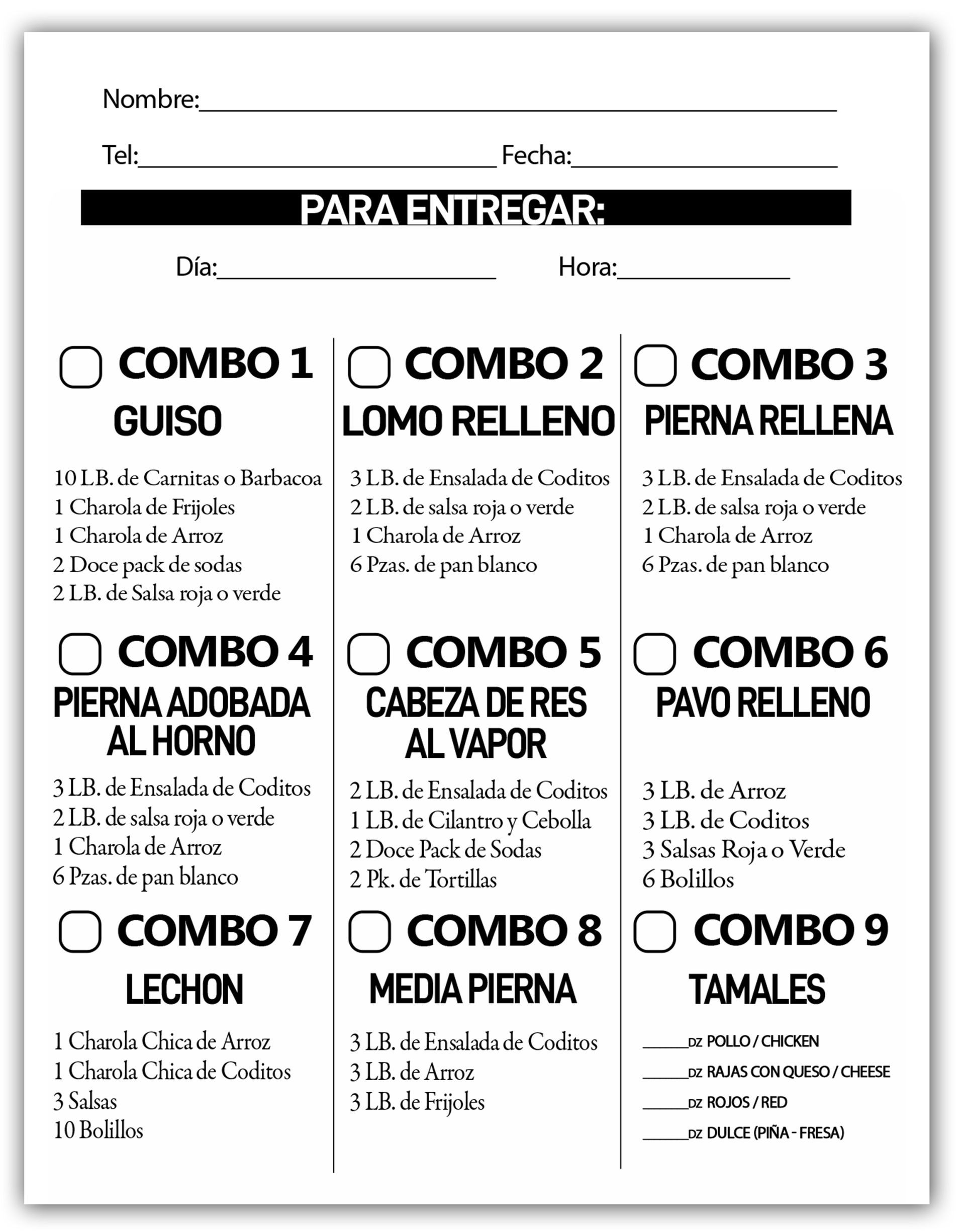 Carniceria La Guadalajara Especiales Flyer Page 2