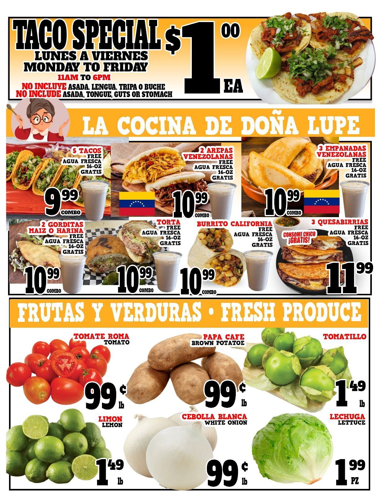 Carniceria La Guadalajara Especiales Flyer Page 2