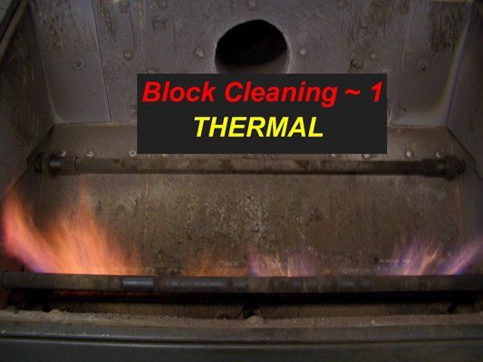 Block cleaning