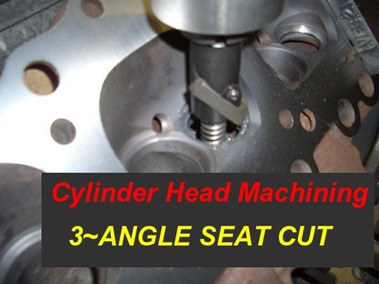 Cylinder head machining