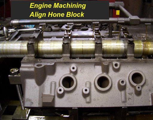 Engine machining