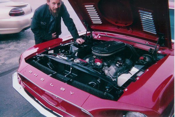 Beautiful Shelby Engine