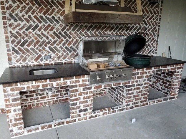 Residential house countertop