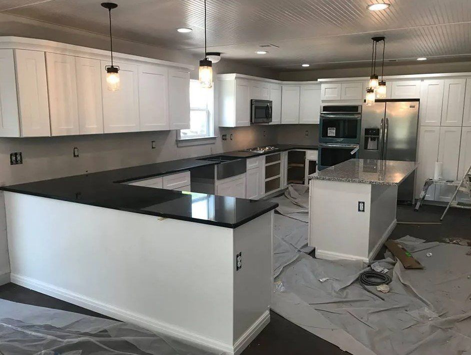 Residential house countertop