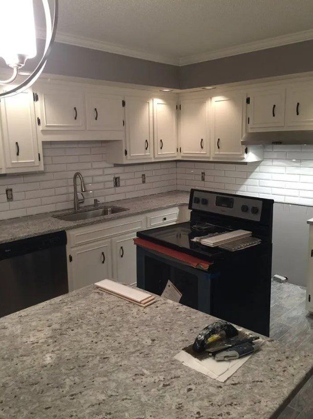 Residential house countertop