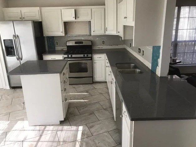 Residential house countertop