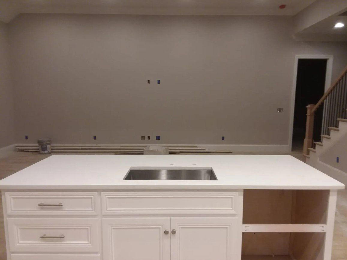 Residential house countertop