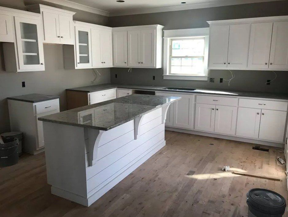 Residential house countertop