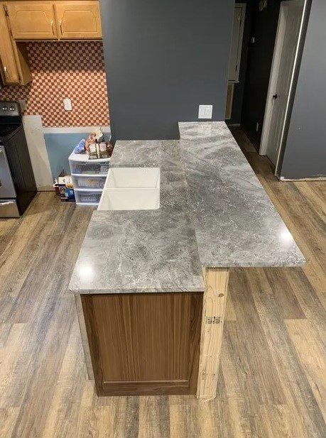 Residential house countertop
