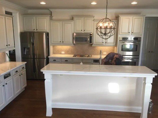 Residential house countertop