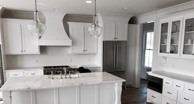 Residential house countertop