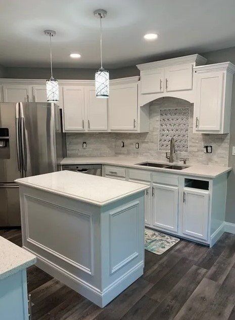 Residential house countertop