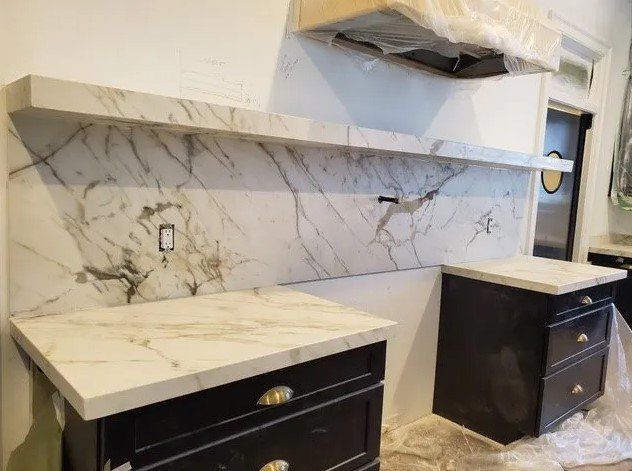 Residential house countertop