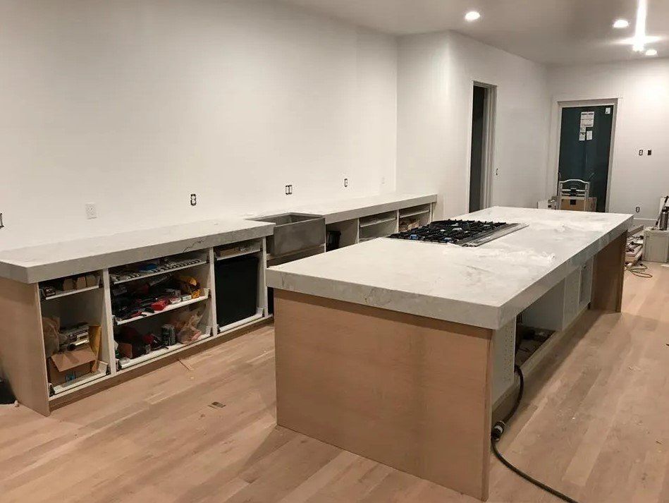 Residential house countertop
