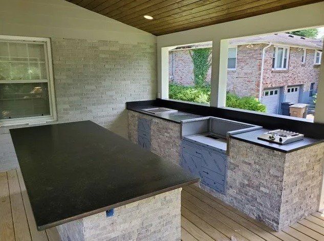 Residential house countertop