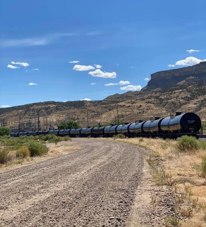 Transloading service on rail road