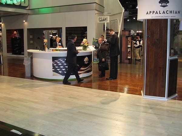 Floor surface showroom