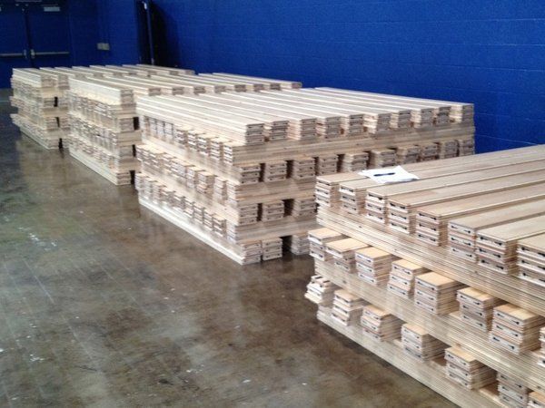 hardwood floor stock