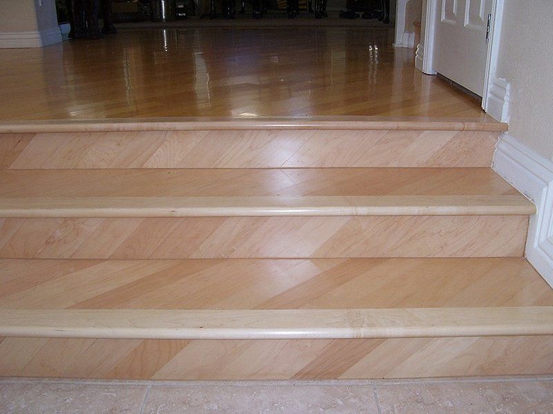 hardwood staircase