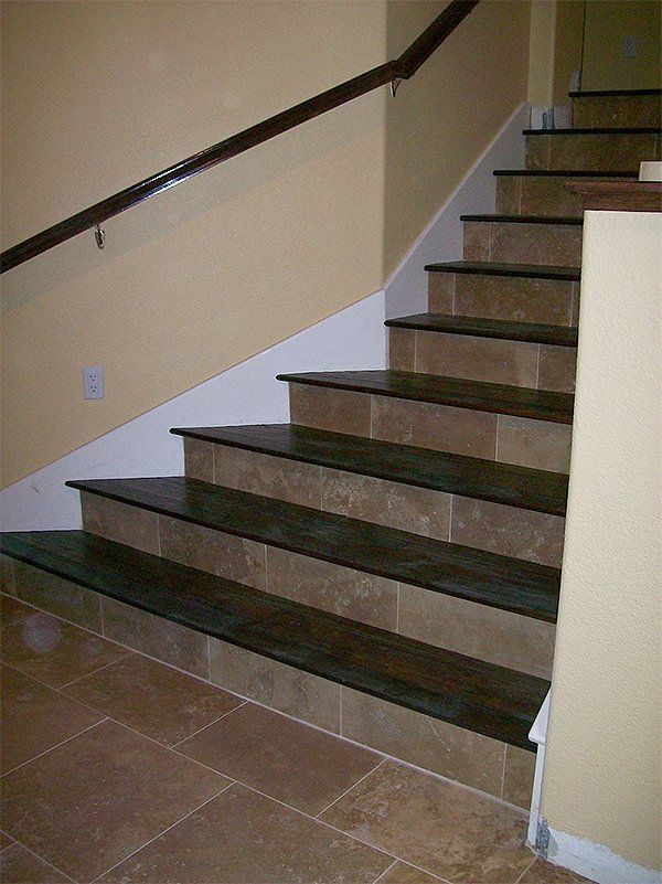 hardwood staircase