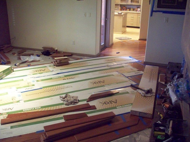 solid hardwood floor