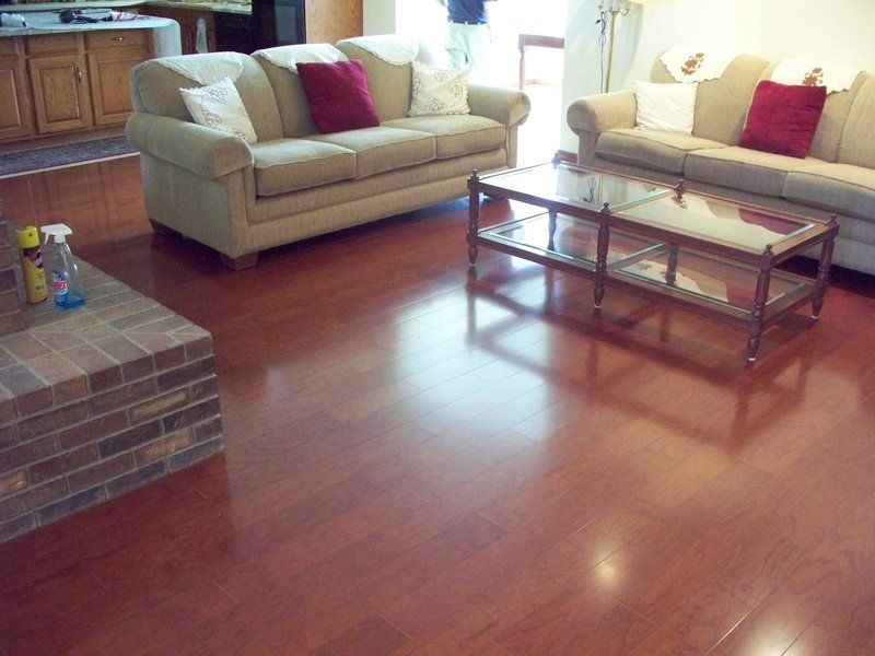 living room floor