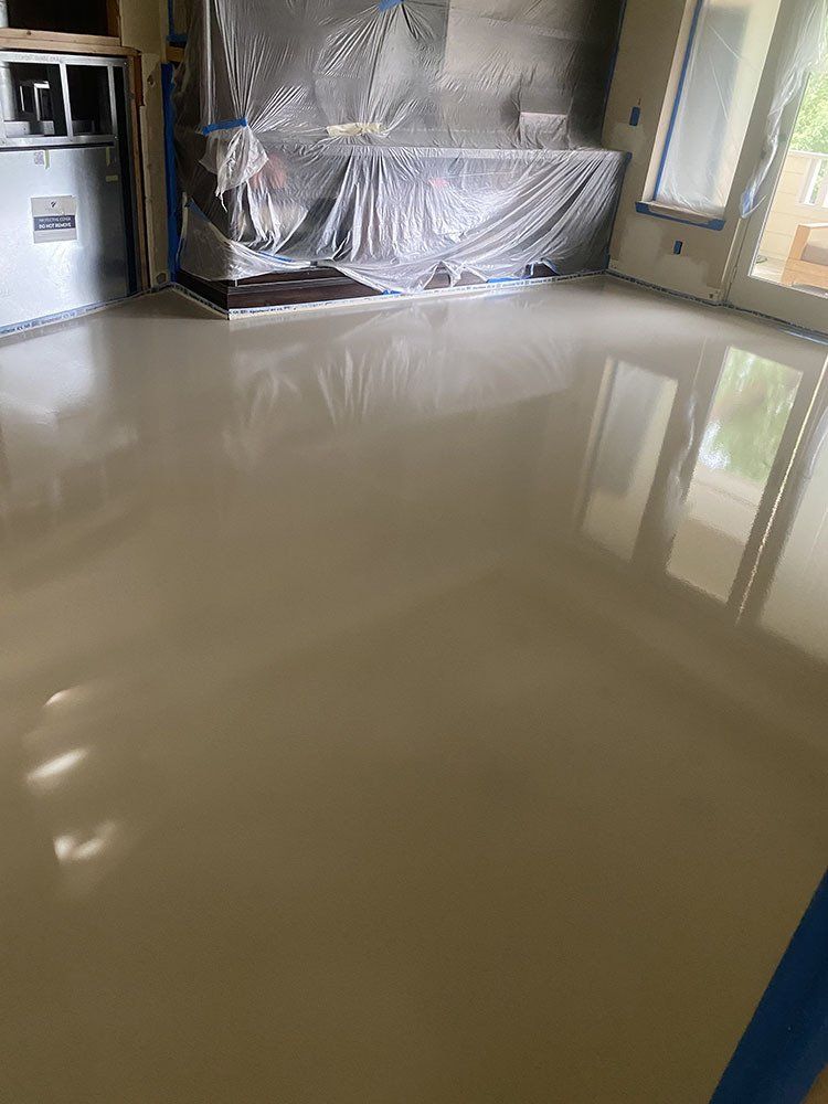 self-leveling floor