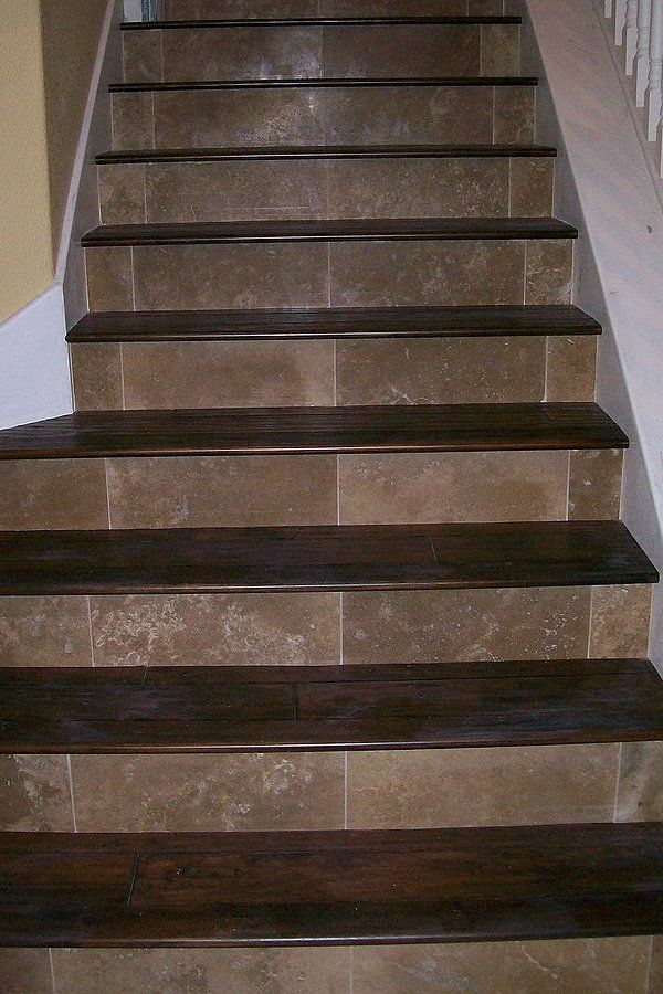 staircase hardwood floor