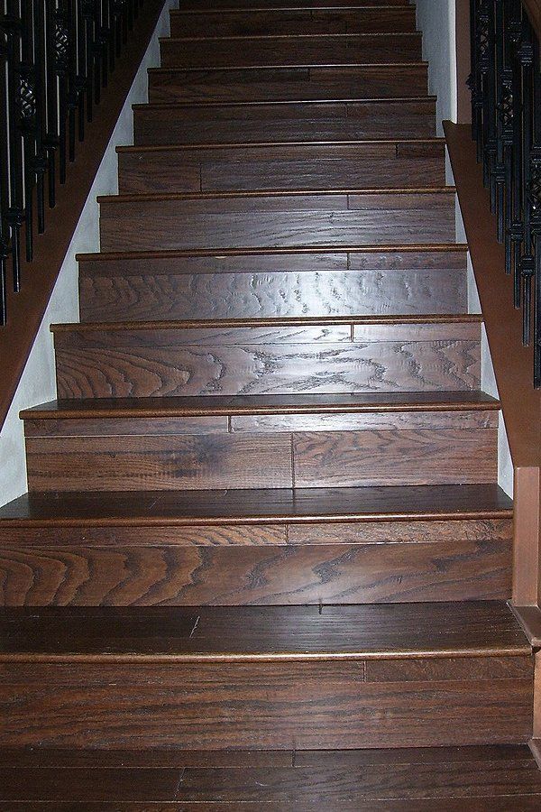hardwood staircase