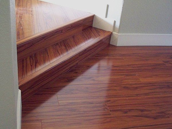 hardwood stair