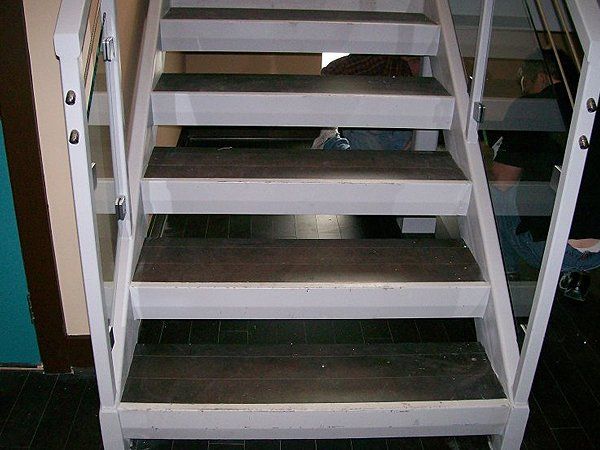 metal stairs