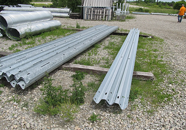 Steel guard rails